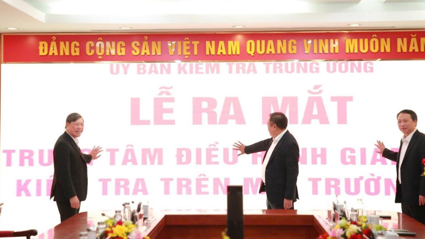 Ủy ban Kiểm tra Trung ương ra mắt IOC do Viettel triển khai