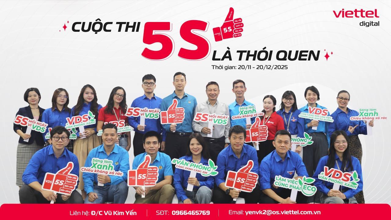 VDS xây dựng không gian làm việc 'chuẩn' quy tắc ứng xử Viettel