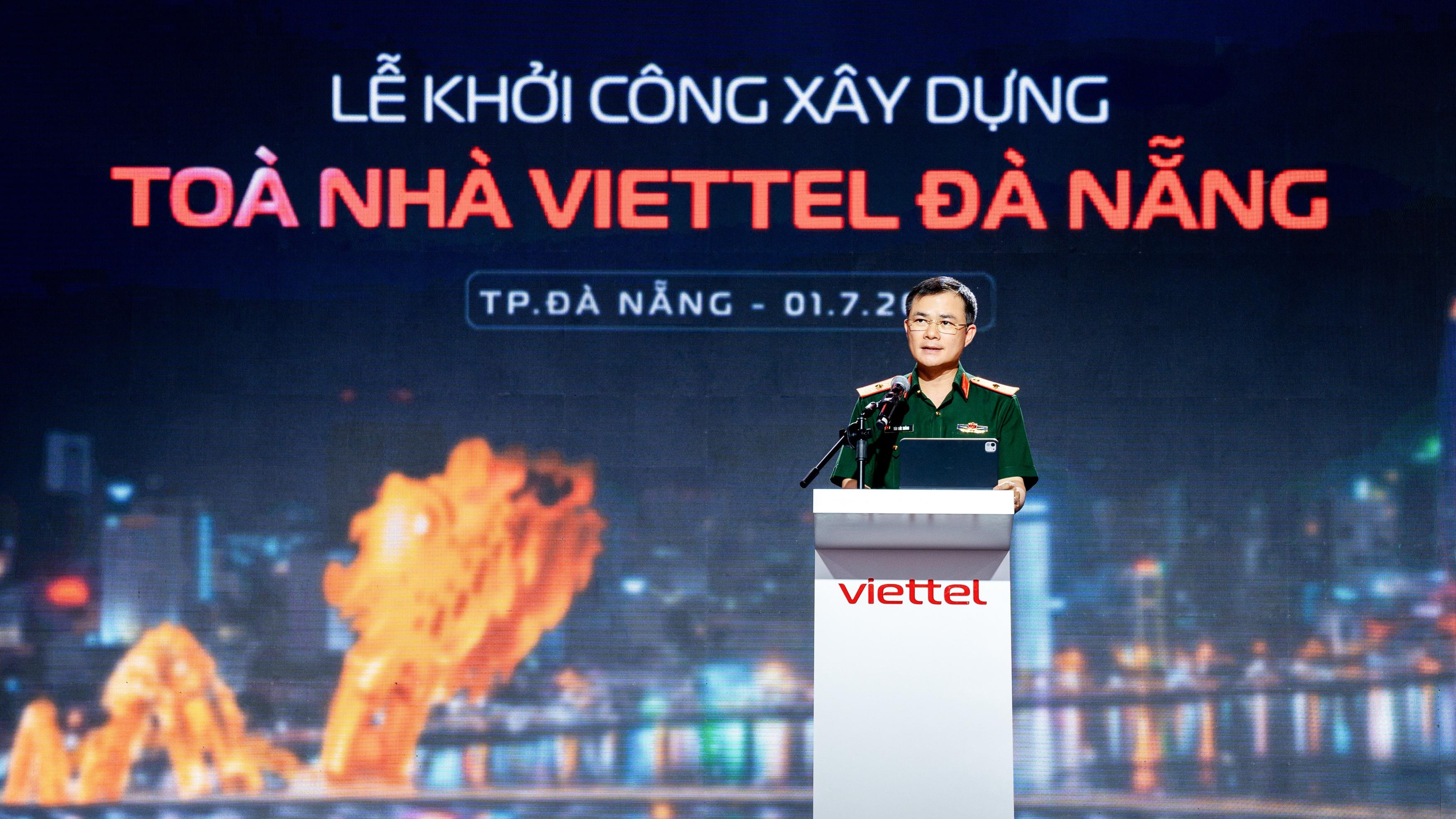 Chủ tịch Tào Đức Thắng nhấn mạnh sứ mệnh của tòa nhà Viettel Đà Nẵng mới