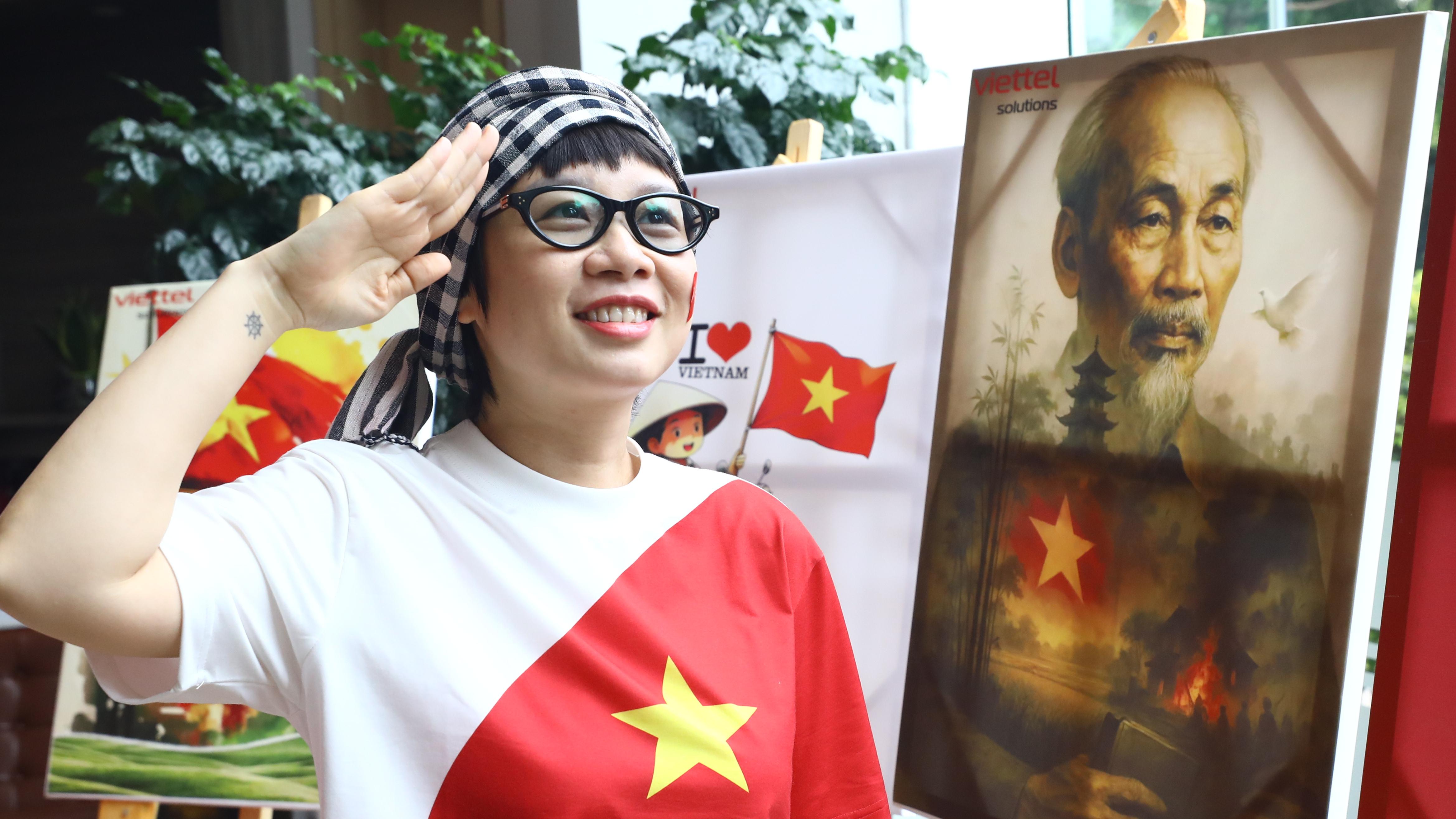 Người Viettel 'thổi bùng' khí thế yêu nước chào mừng đại lễ