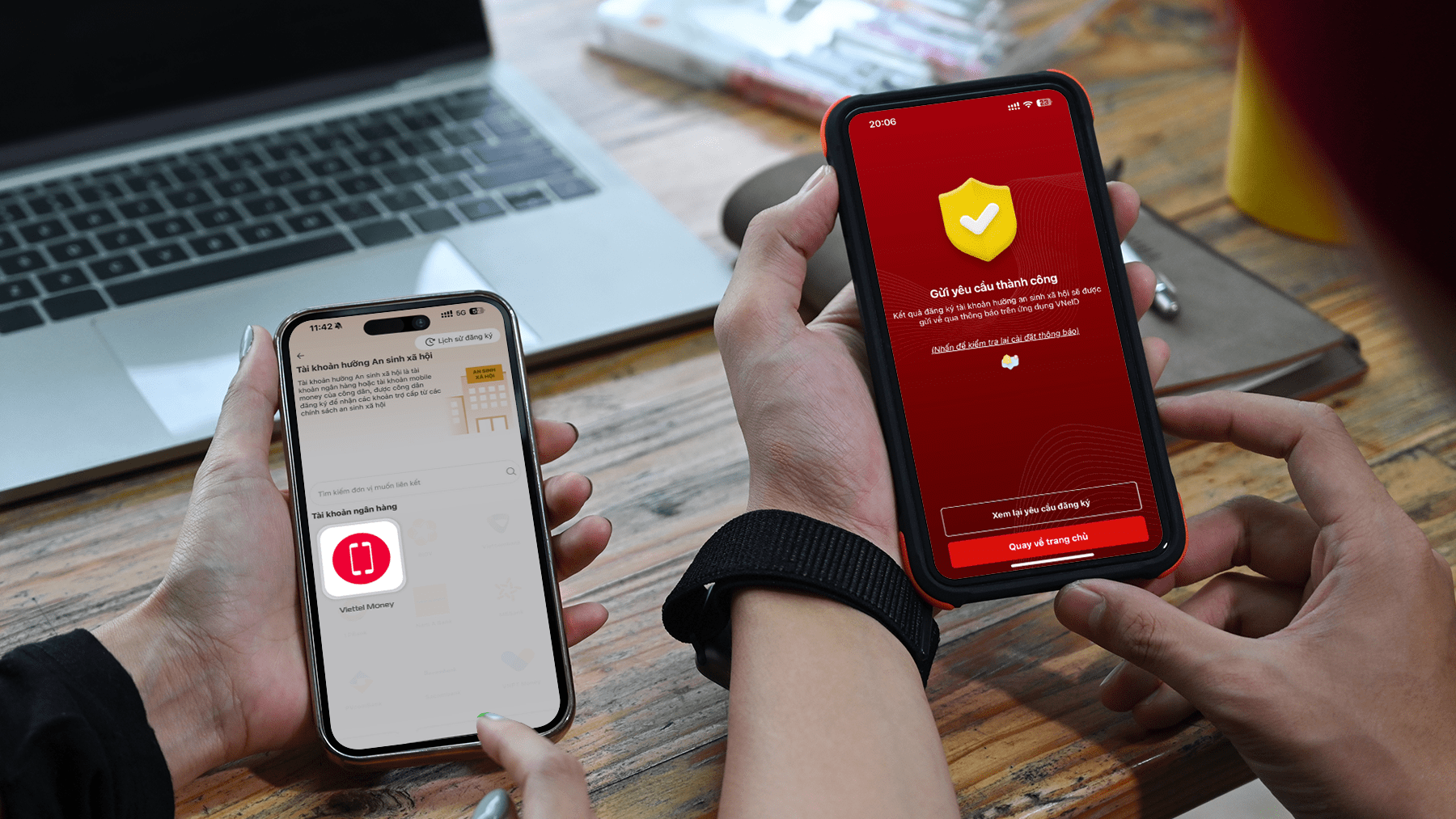 Viettel Money là top 1 fintech liên kết VNeID chi trả an sinh xã hội