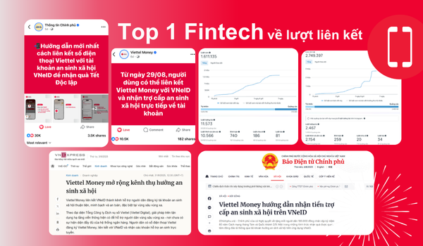 Top 1 Fintech về lượt liên kết