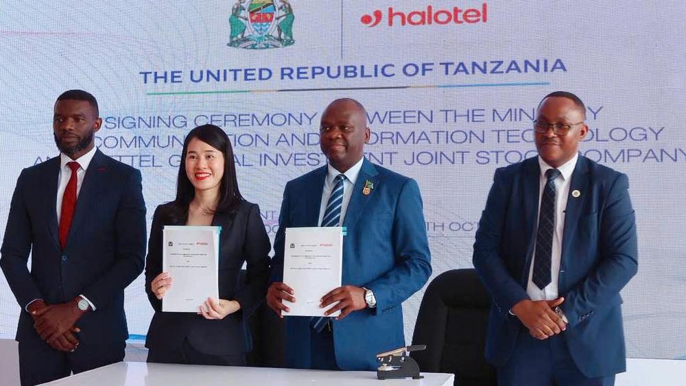 Trang mới trong hợp tác giữa Halotel và Chính phủ Tanzania