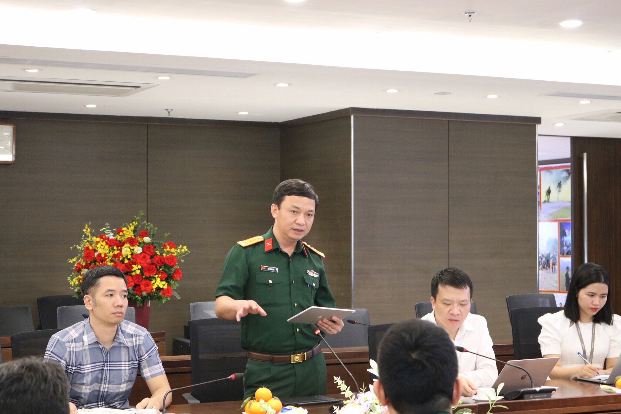 Đồng chí Vũ Tam Hòa, Phó Giám đốc VAM khẳng định